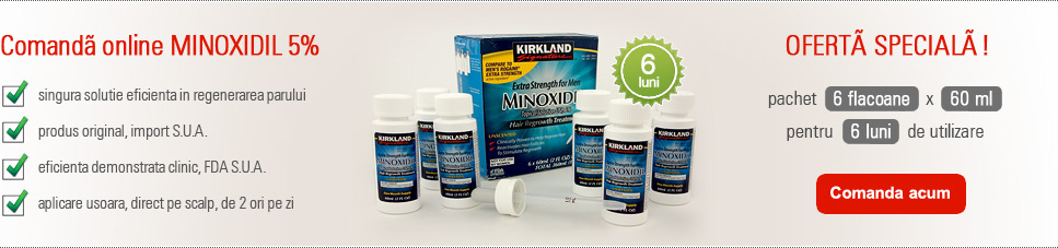 Comanda online MINOXIDIL 5%